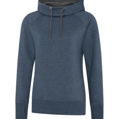 COTON OUATÉ À CAPUCHON EN MOLLETON VINTAGE ESACTIVE POUR FEMMES 60/40 coton/polyester Thumbnail