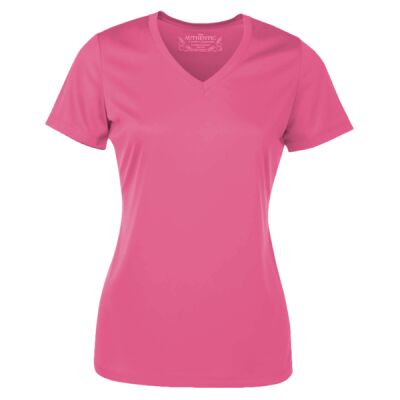 T-SHIRT COL EN V PRO TEAM POUR FEMMES 100 % polyester  Thumbnail