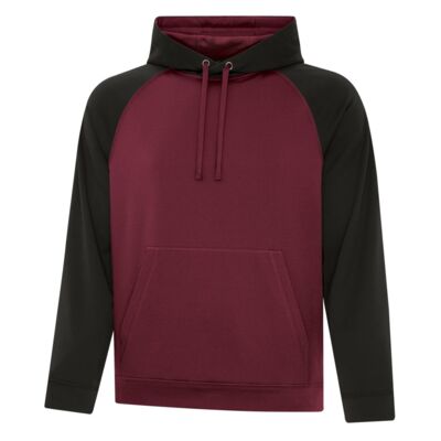 COTON OUATÉ À CAPUCHON EN MOLLETON DEUX TONS GAME DAY 100 % polyester Thumbnail