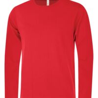 T-SHIRT FILÉ À MANCHES LONGUES EUROSPUN 100 % coton Thumbnail