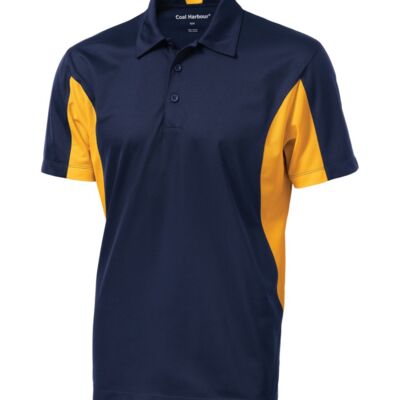 POLO SPORT BICOLORE RÉSISTANTE AUX ACCROCS 100 % polyester Thumbnail
