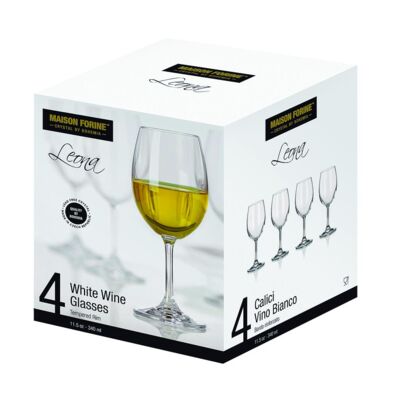 Ensembles de 4 Verres à vin sur pied 340 ml (11,5 on) Thumbnail