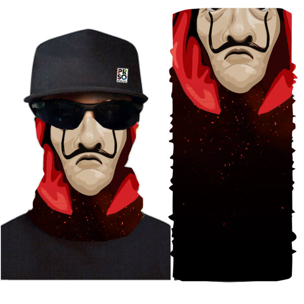 Tube cache-cou '' Salvador Dalí ''  Vignette